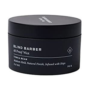 Blind Barber 60 Proof Wax - Matte Styling Wax for Men - Medium Hold, Workable Ma